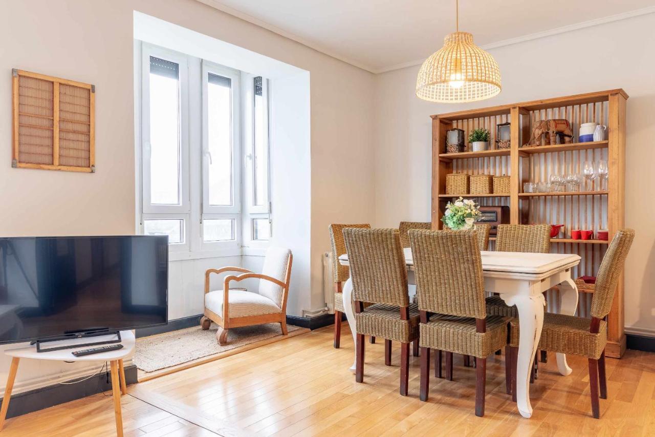 Apartamento Kuia Con Vistas Frontales A La Ria De Bilbao Cerca Del Metro Erandio Exteriör bild