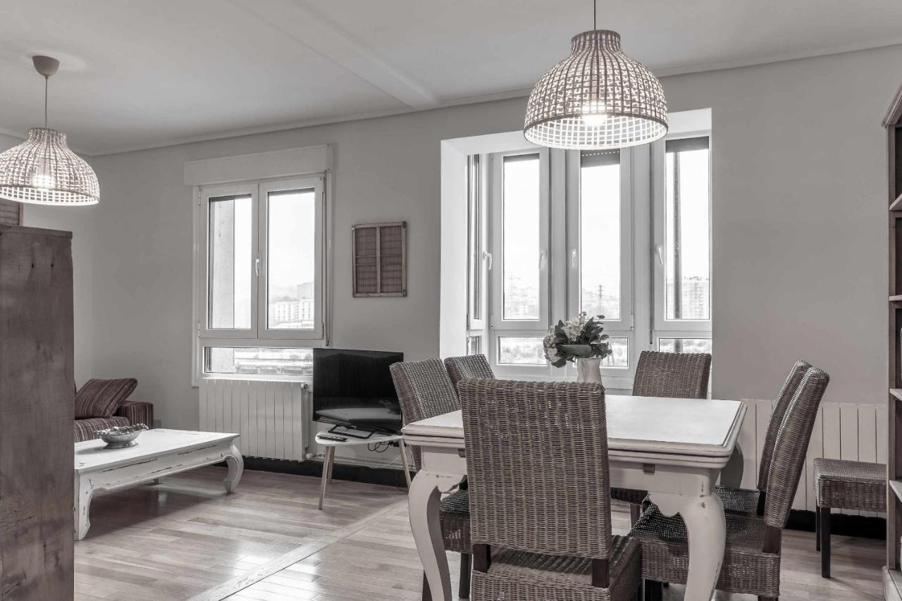 Apartamento Kuia Con Vistas Frontales A La Ria De Bilbao Cerca Del Metro Erandio Exteriör bild
