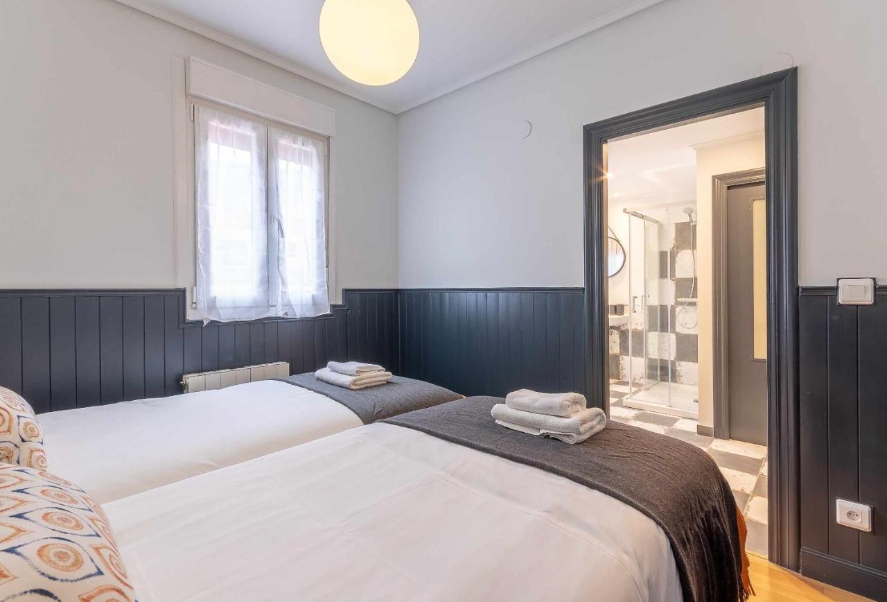 Apartamento Kuia Con Vistas Frontales A La Ria De Bilbao Cerca Del Metro Erandio Exteriör bild